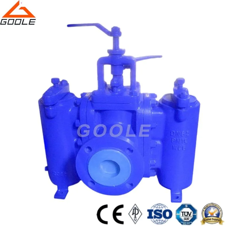 Duplex Oil Strainer/Duplex Oil Filter/with Three Way Ball Valve/ Plug Valve/Butterfly Valve