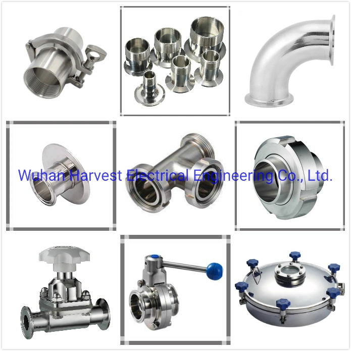 Sanitary Stainless Steel DN25/DN32/DN40/DN50/DN65/DN80/DN100 Cross Sight Glass