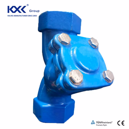 Сетчатый фильтр из ковкого чугуна Y для резьбового соединения водопровода